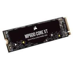 CORSAIR - Corsair 1TB MP600 CORE XT M.2 NVMe Gen4 SSD, M.2 2280, PCIe4, 3D QLC NAND, R/W 5900/5000 MB/s, 500K/1000K IOPS