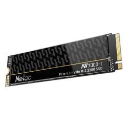 NETAC - Netac 1TB NV7000-T M.2 NVMe Gen4 SSD, M.2 2280, PCIe4, 3D NAND, R/W 7300/6600 MB/s, Heatspreader