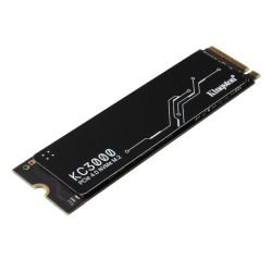 KINGSTON - Kingston 2TB KC3000 M.2 NVMe SSD, M.2 2280, PCIe4, 3D TLC NAND, R/W 7000/7000 MB/s, 1M/1M IOPS, Aluminium Heatspreader