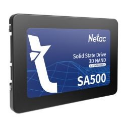 NETAC - Netac 512GB SA500 SSD, 2.5", SATA3, 3D NAND, R/W 520/450 MB/s, 7mm
