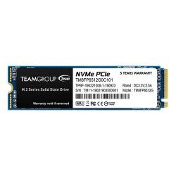 TEAM - Team 512GB MP33 M.2 NVMe Gen3 SSD, M.2 2280, PCIe3, R/W 1700/1400 MB/s