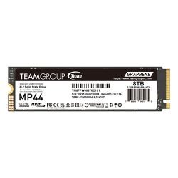 TEAM - Team 8TB MP44 M.2 NVMe Gen4 SSD, M.2 2280, PCIe4, R/W 7200/6000 MB/s, Heat Dissipating Graphene Label