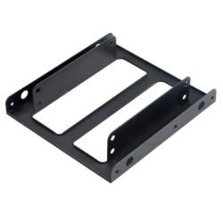 AKASA – Akasa SSD Mounting Kit, Frame to Fit 2.5″ SSD or HDD into a 3.5″ Drive Bay AKASA – Akasa SSD Mounting Kit, Frame to Fit 2.5″ SSD or HDD into a 3.5″ Drive Bay