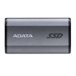 ADATA - Adata SE880 1TB Pocket Size External SSD, USB 3.2 Gen2 Type-C/Type-A, Titanium Grey