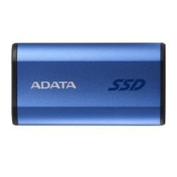 ADATA - Adata SE880 4TB Pocket Size External SSD, USB 3.2 Gen2 Type-C/Type-A, Blue