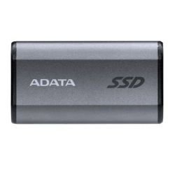ADATA - Adata SE880 4TB Pocket Size External SSD, USB 3.2 Gen2 Type-C/Type-A, Titanium Grey