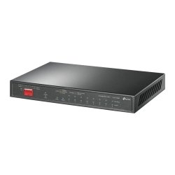 TP-LINK - TP-LINK (TL-SG1210MP) 10-Port Gigabit Desktop Switch with 8-Port PoE+, 9-Port RJ45 & 1-Port Combo SFP/RJ45