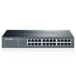 TP-LINK - TP-LINK (TL-SG1024DE) 24-Port Gigabit Easy Smart Switch, Simple Setup, Rackmountable, VLAN