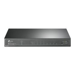 TP-LINK - TP-LINK (SG2008P) JetStream 8-Port Gigabit Smart Switch with 4-Port PoE+, Centralized Management