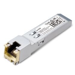 TP-LINK – TP-LINK (SM331T) 1000BASE-T RJ45 SFP Module, Support TX Disable, 100m Reach Over Cat5e or Above, Hot-Pluggable TP-LINK – TP-LINK (SM331T) 1000BASE-T RJ45 SFP Module, Support TX Disable, 100m Reach Over Cat5e or Above, Hot-Pluggable