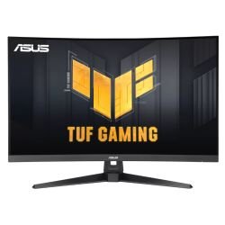 ASUS - Asus TUF Gaming 27" QHD Curved Gaming Monitor (VG27WQ3B), 2560 x 1440, 0.5ms, 180Hz, ELMB, FreeSync, HDR, VESA