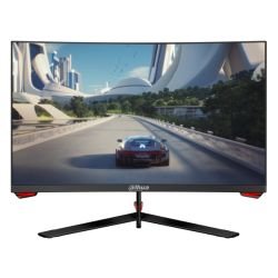 DAHUA - Dahua 27" Curved FHD Gaming Monitor (DHI-LM27-E230C), 1920 x 1080, 1ms, 2 HDMI, DP, 180Hz, DCR Intelligent Processing, VESA