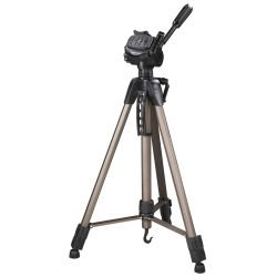 HAMA - Hama (Star 62) Camera Tripod, 3D Tilt Head, 160cm Max Height, 6.4mm Thread, Quick-Release Plate, Spirit Level, Bag