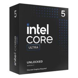 INTEL - Intel Core Ultra 5 245KF CPU, 1851, 5.2GHz Turbo, 14-Core, 125W (159W Turbo), 24MB Cache, Unlocked, Arrow Lake, No Graphics, NO HEATSINK/FAN