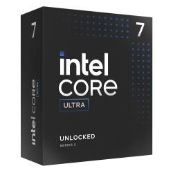 INTEL - Intel Core Ultra 7 265K CPU, 1851, 5.5GHz Turbo, 20-Core, 125W (250W Turbo), 30MB Cache, Unlocked, Arrow Lake, NO HEATSINK/FAN