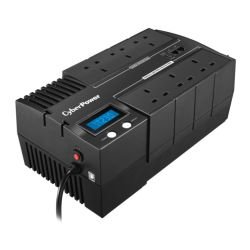 CYBERPOWER - CyberPower BRICs 700VA Line Interactive UPS, 420W, LCD Display, 6x UK Plug, AVR Energy Saving, Wall Mountable