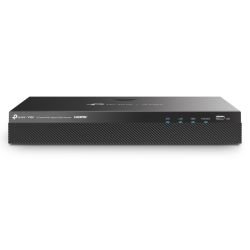 TP-LINK - TP-LINK (VIGI NVR2016H-16MP) 16 Channel PoE+ Network Video Recorder, 16-Channel Live View, 4K HDMI Output, 140W PoE Budget, 2x SATA, H.265+
