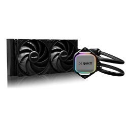 BEQUIET - Be Quiet! Pure Loop 2 240mm Liquid CPU Cooler, 2x Pure Wings 3 PWM Fans, ARGB Cooling Block
