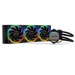 BEQUIET - Be Quiet! Pure Loop 2 FX RGB 360mm Liquid CPU Cooler, 3 x 12cm Light Wings ARGB Fans, ARGB PWM Hub