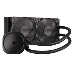 CORSAIR - Corsair NAUTILUS 240 RS Liquid CPU Cooler, RS120 Magnetic Dome Fans, Daisy-Chain Connections, Black