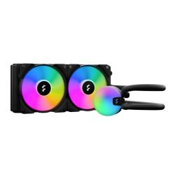 FRACTAL - Fractal Design Lumen S24 V2 240mm ARGB Liquid CPU Cooler, ARGB Pump, 2x Aspect 12 RGB PWM Fans