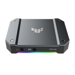 ASUS - Asus CU4K30 TUF Gaming USB-C Capture Box - 4K30 Video w/ Near-Zero Latency, RGB Lighting