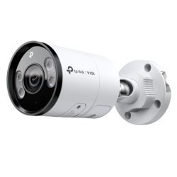 TP-LINK - TP-LINK (InSight S355 4MM) VIGI 5MP Outdoor Full-Colour Bullet Network Camera w/ 4mm Lens, IP67, PoE, AI Detection/Classification, Two-Way Audio, H.265+