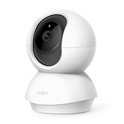 TP-LINK - TP-LINK (TAPO C210) Pan/Tilt Home Security Wi-Fi Camera, 3MP, Night Vision, Alarms, Motion Detection, 2-way Audio