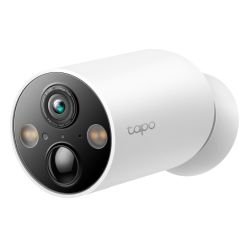 TP-LINK - TP-LINK (TAPO C425) Smart Wire-Free 2K QHD Outdoor Security Camera, 300-Day Battery, Magnetic Base, Colour Night Vision, AI Detection, 2-Way Audio