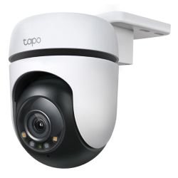 TP-LINK - TP-LINK (TAPO C510W) Outdoor Pan/Tilt 2K Security Wi-Fi Camera, 360°, Smart AI Detection, Motion Tracking, Customisable Alarm & Light, 2-Way Audio