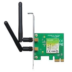 TP-LINK - TP-LINK (TL-WN881ND) 300Mbps Wireless N PCI Express Adapter, 2 Detachable Antennas, Low Profile Bracket