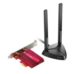 TP-LINK - TP-LINK (Archer TX3000E) AX3000 (574+2402) Wireless Dual Band PCI Express Wi-Fi 6 Adapter, Bluetooth 5.0,  WPA3, Magnetized Base