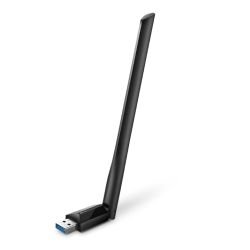 TP-LINK - TP-LINK (Archer T3U Plus) AC1300 (867+400) High Gain Wireless Dual Band USB Adapter, USB 3.0, MU-MIMO