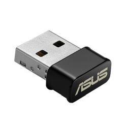 ASUS - Asus (USB-AC53 NANO) AC1200 (400+867) Wireless Dual Band Nano USB Adapter, USB 3.0