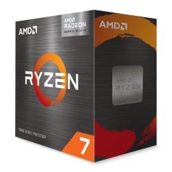 AMD - AMD Ryzen 7 5700G with Wraith Stealth Cooler, AM4, 3.8GHz (4.6 Turbo), 8-Core, 65W, 20MB Cache, 7nm, 5th Gen, Radeon Graphics