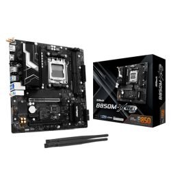 ASROCK – Asrock B850M-X WIFI R2.0, AMD B850, AM5, Micro ATX, 2 DDR5, HDMI, DP, Wi-Fi 6E, 2.5G LAN, 2x M.2 ASROCK - Asrock B850M-X WIFI R2.0, AMD B850, AM5, Micro ATX, 2 DDR5, HDMI, DP, Wi-Fi 6E, 2.5G LAN, 2x M.2