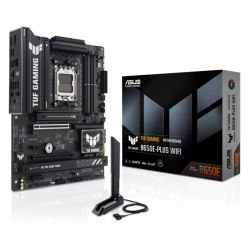 ASUS - Asus TUF GAMING B650E-PLUS WIFI, AMD B650, AM5, ATX, 4 DDR5, HDMI, DP, Wi-Fi 6E, 2.5G LAN, PCIe5, RGB, 3x M.2