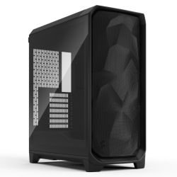 FRACTAL - Fractal Design Meshify 3 (Black TG Light) Gaming Case w/ Light Tint Window, E-ATX, Mesh Front, 3x Momentum 14 Fans, USB-C 20Gbps