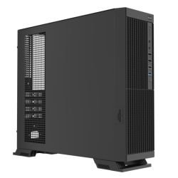 VIDA - Vida Commerce Micro ATX SFF Desktop Office Case with a 300W PSU, High Airflow, Card Reader, USB-C, Black