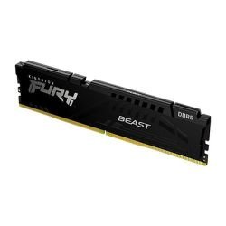 KINGSTON - Kingston Fury Beast 32GB, DDR5, 5200MHz (PC5-38400), CL40, 1.25V, ECC, XMP 3.0, PMIC, DIMM Memory