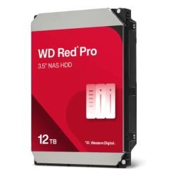 WD - WD 3.5", 12TB, SATA3, Red Pro Series NAS Hard Drive, 7200RPM, 512MB Cache, OEM