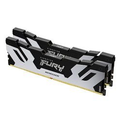 KINGSTON - Kingston Fury Renegade 32GB Kit (2 x 16GB), DDR5, 6400MHz, CL32, 1.4V, ECC, XMP 3.0, PMIC, DIMM Memory, Black/Silver