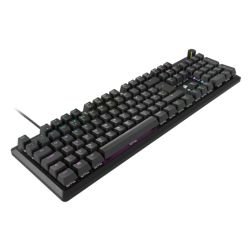 CORSAIR - Corsair K70 CORE RGB Mechanical Gaming Keyboard, USB, Red Linear Switches, Sound Dampening, Rotary Dial, Aluminium Top Plate, Black