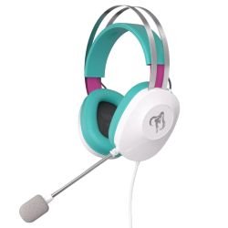 ASUS - Asus TUF Gaming H1 Gen II Hatsune Miku Edition Lightweight Gaming Headset, USB-A, Surround Sound, TeamSpeak Mic, Built-in Lighting