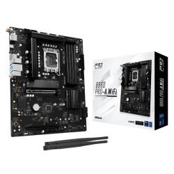 ASROCK - Asrock B860 PRO-A WIFI, Intel B860, 1851, ATX, 4 DDR5, HDMI, DP, Wi-Fi 6E, 2.5G LAN, 3x M.2