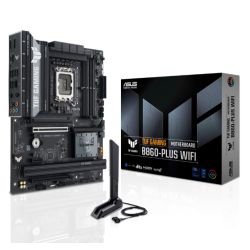 ASUS - Asus TUF GAMING B860-PLUS WIFI, Intel B860, 1851, ATX, 4 DDR5, HDMI, DP, USB 20Gbps, Wi-Fi 7, 2.5G LAN, RGB, 3x M.2