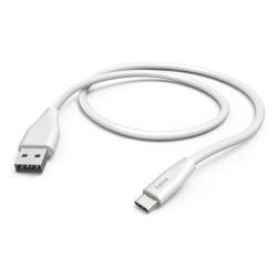 HAMA – Hama USB-A to USB-C Quick Charging Cable, USB 2.0, 1.5 Metre, White HAMA - Hama USB-A to USB-C Quick Charging Cable, USB 2.0, 1.5 Metre, White