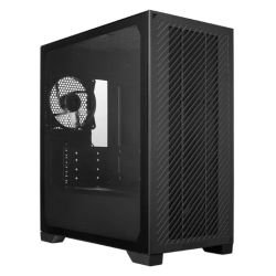 COOLER MASTER - Cooler Master Elite 301 Lite Gaming Case w/ Glass Side, Micro ATX, 1x Fan, PSU Shroud, Intake Grill, USB-C, Black