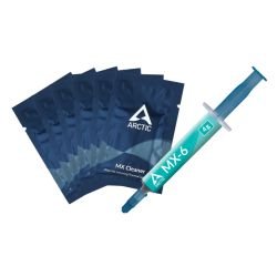 ARCTIC - ARCTIC MX-6 Thermal Compound 4g Syringe & 6x MX Cleaner Wipes