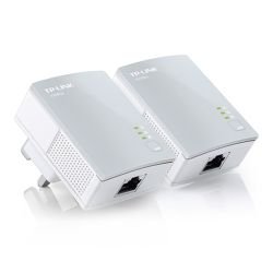 TP-LINK – TP-LINK (TL-PA4010KIT V3) AV600 10/100 Powerline Adapter Kit, 1-Port TP-LINK - TP-LINK (TL-PA4010KIT V3) AV600 10/100 Powerline Adapter Kit, 1-Port